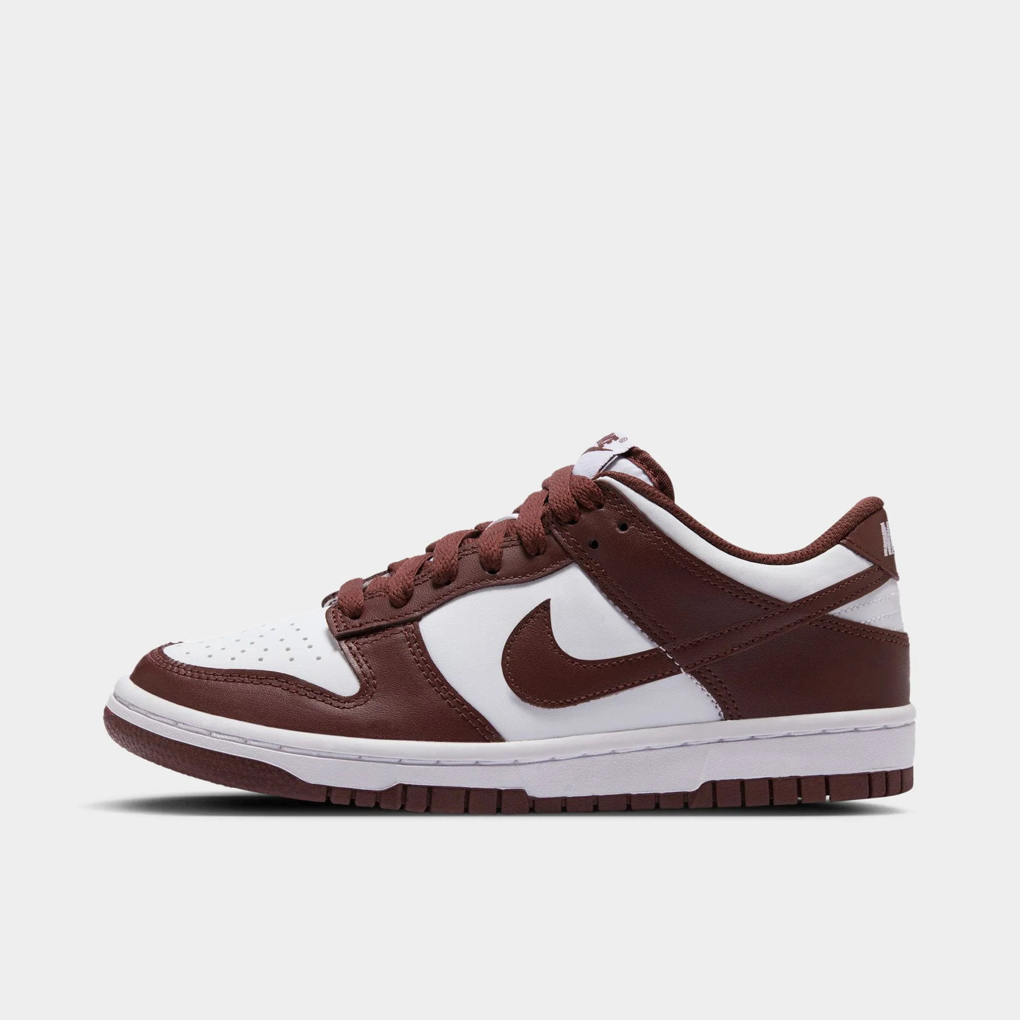 Nike Dunk Low GS White / Redwood - Gym Red