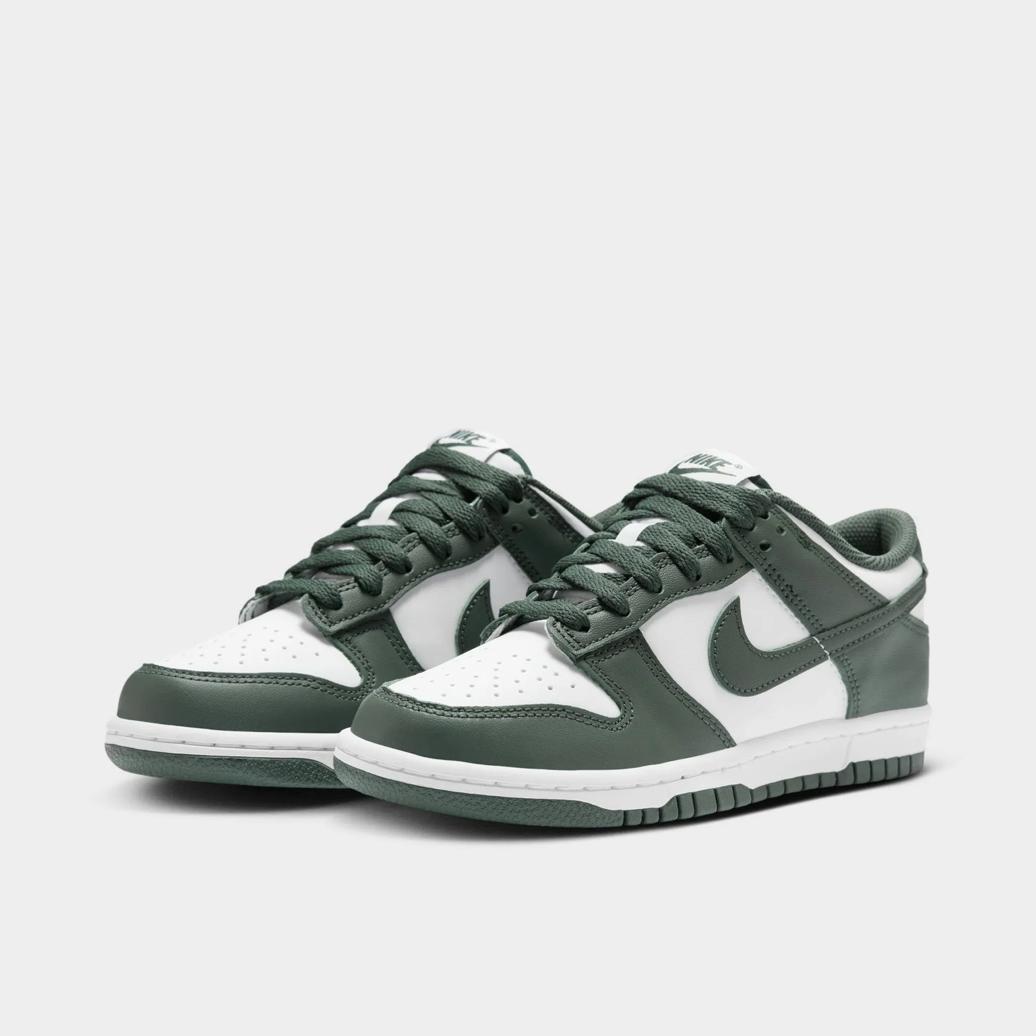 Nike Dunk Low GS White / Vintage Green - White