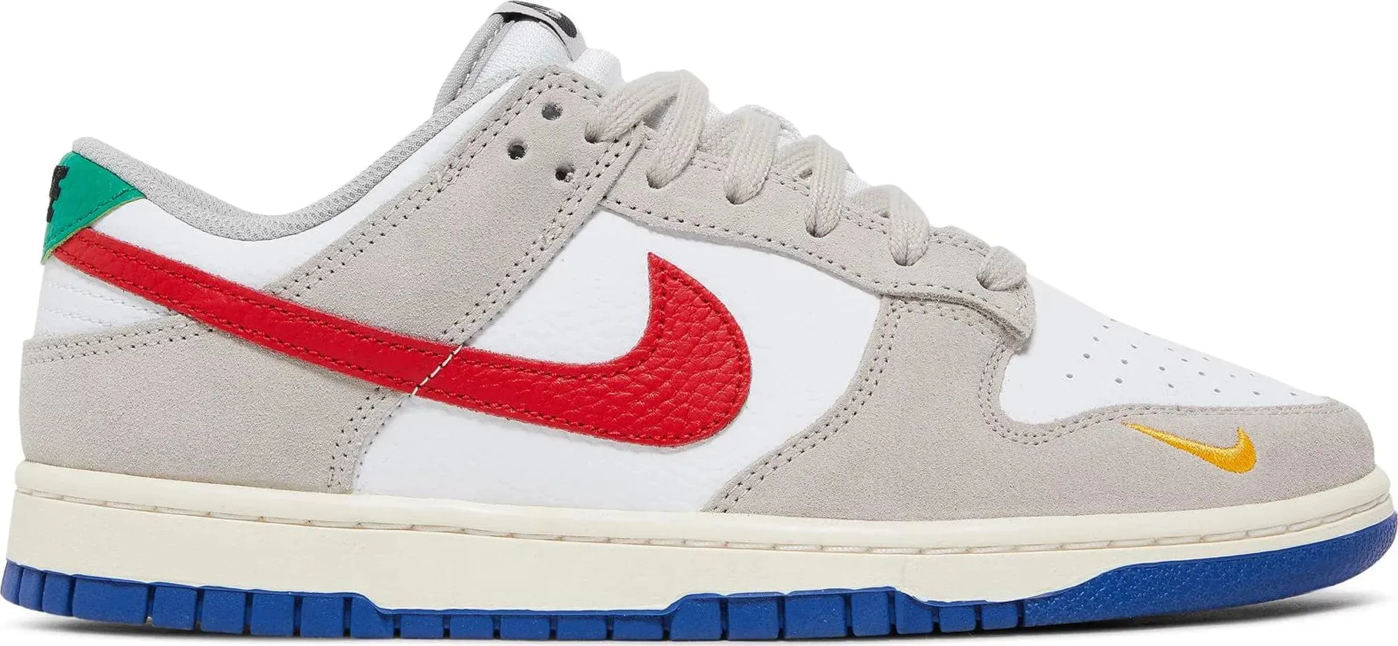 Nike Dunk Low Light Iron Ore Red Blue