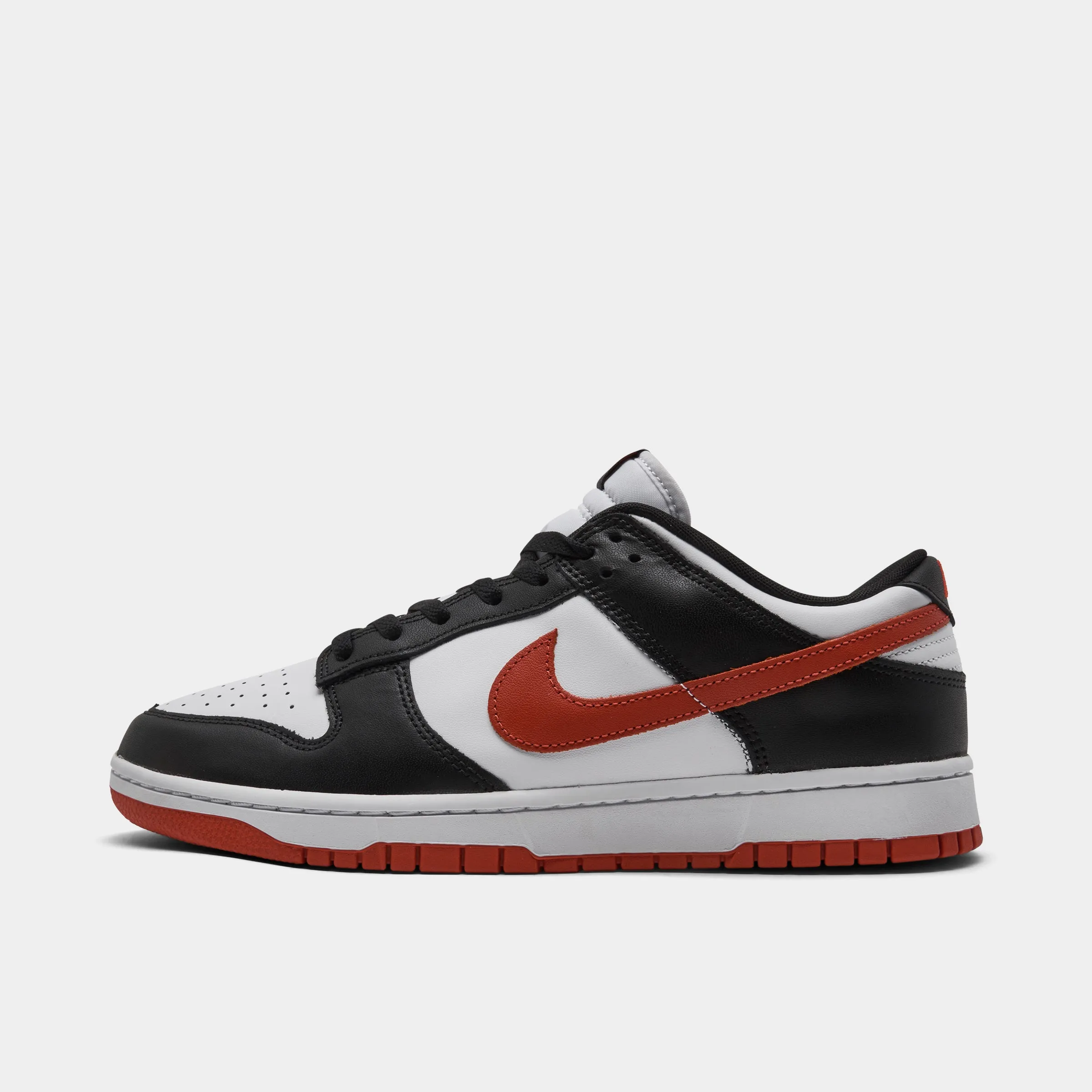 Nike Dunk Low Retro White / Dragon Red - Blac