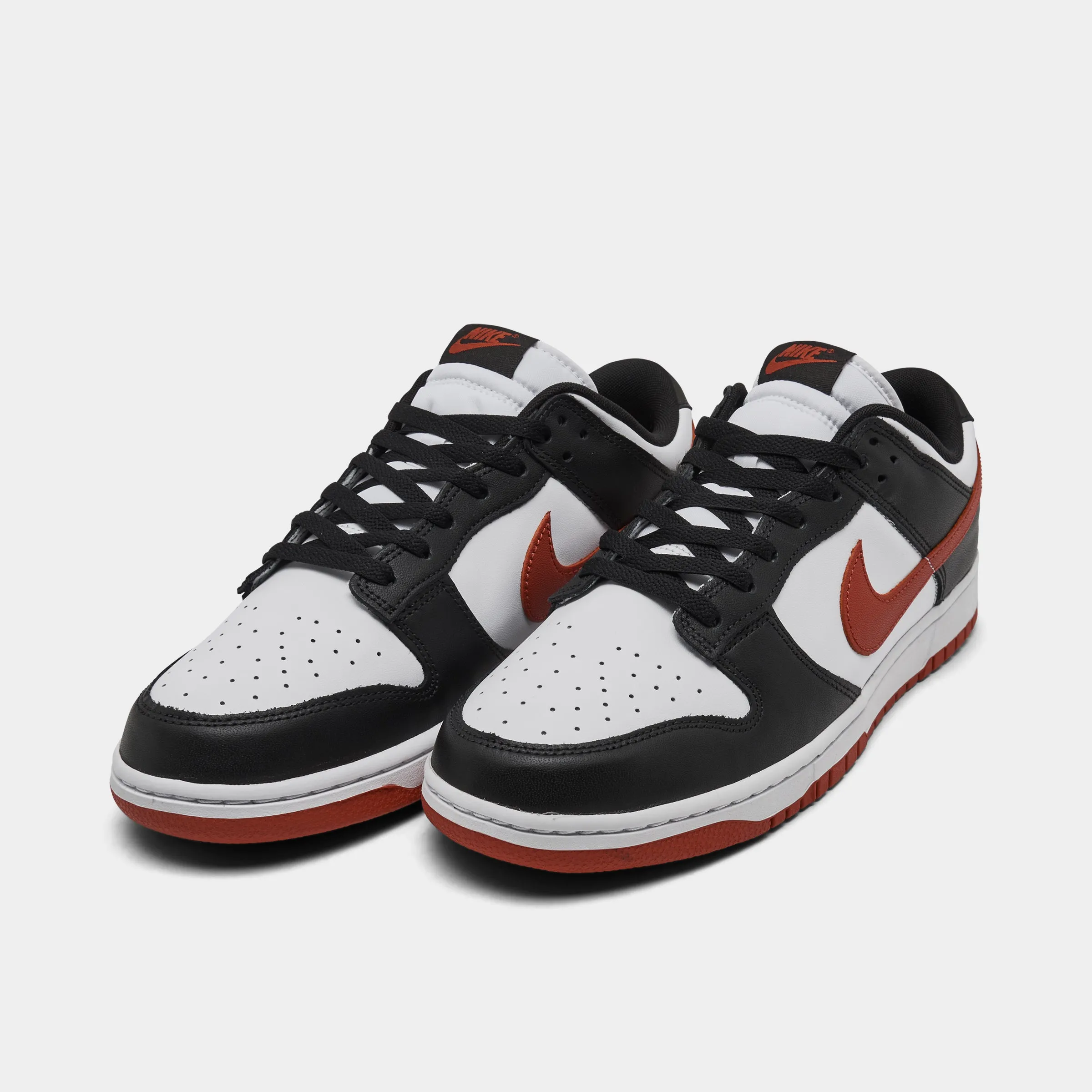 Nike Dunk Low Retro White / Dragon Red - Blac