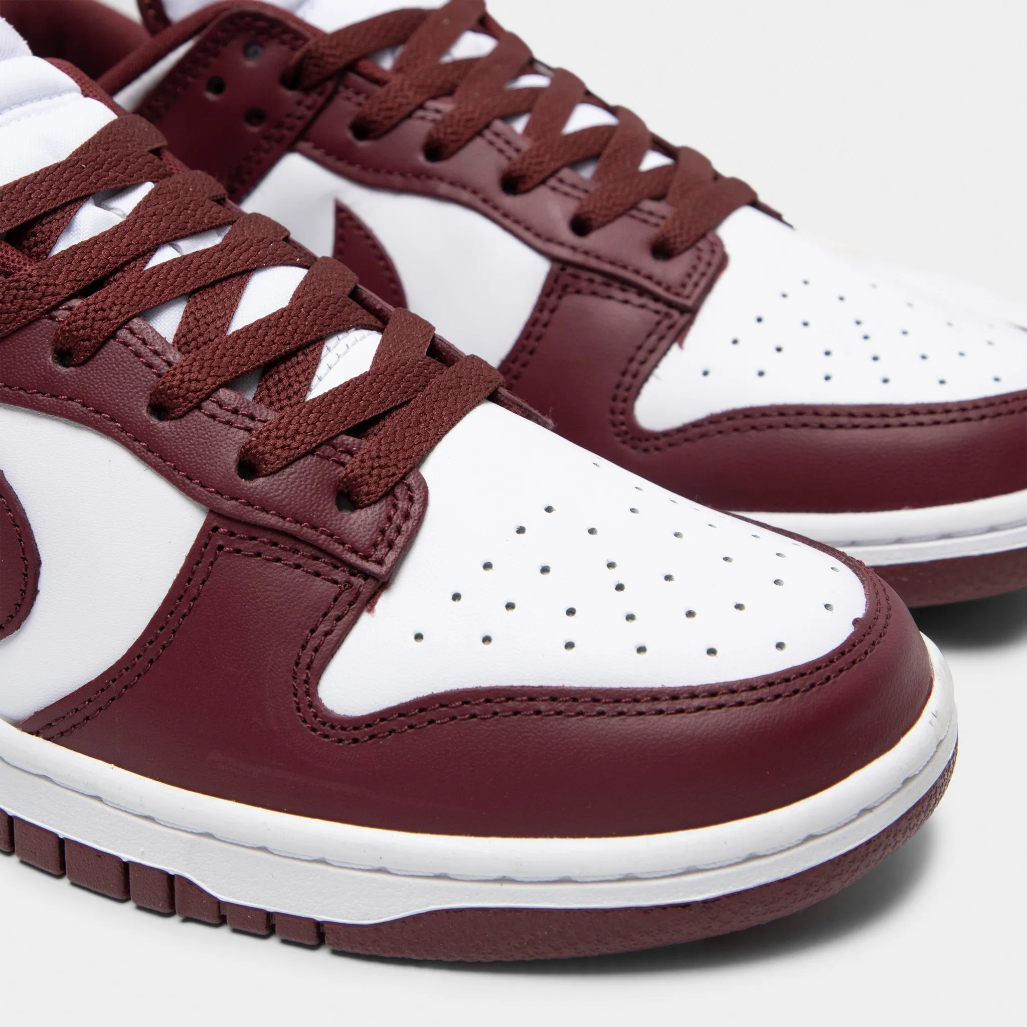 Nike Dunk Low Retro White / Redwood - Gym Red