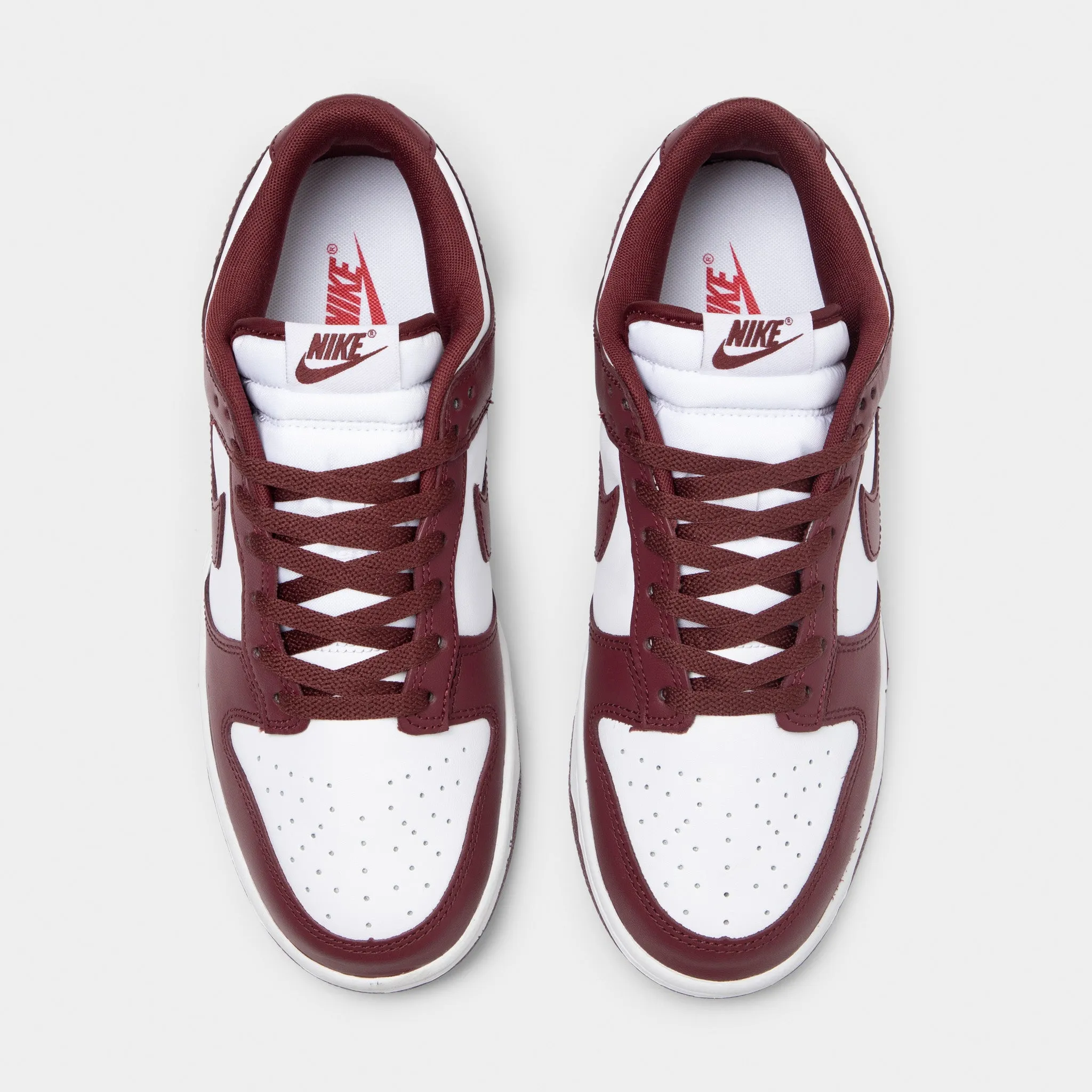 Nike Dunk Low Retro White / Redwood - Gym Red