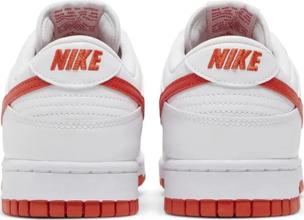 Nike Dunk Low Retro White Picante Red