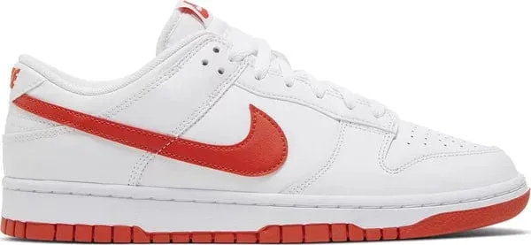 Nike Dunk Low Retro White Picante Red