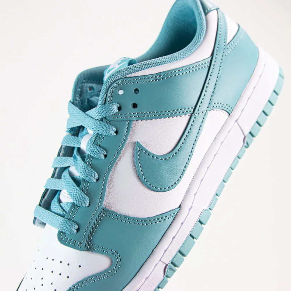 Nike Dunk Low Retro (White/Denim Turquoise)