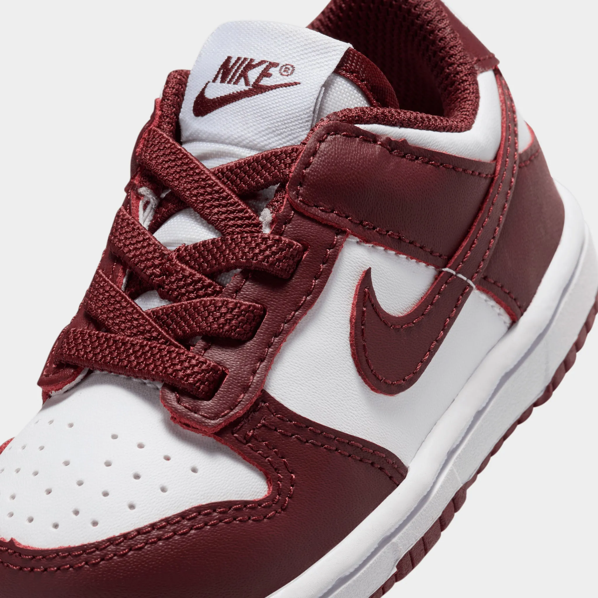 Nike Dunk Low TD White / Redwood - Gym Red