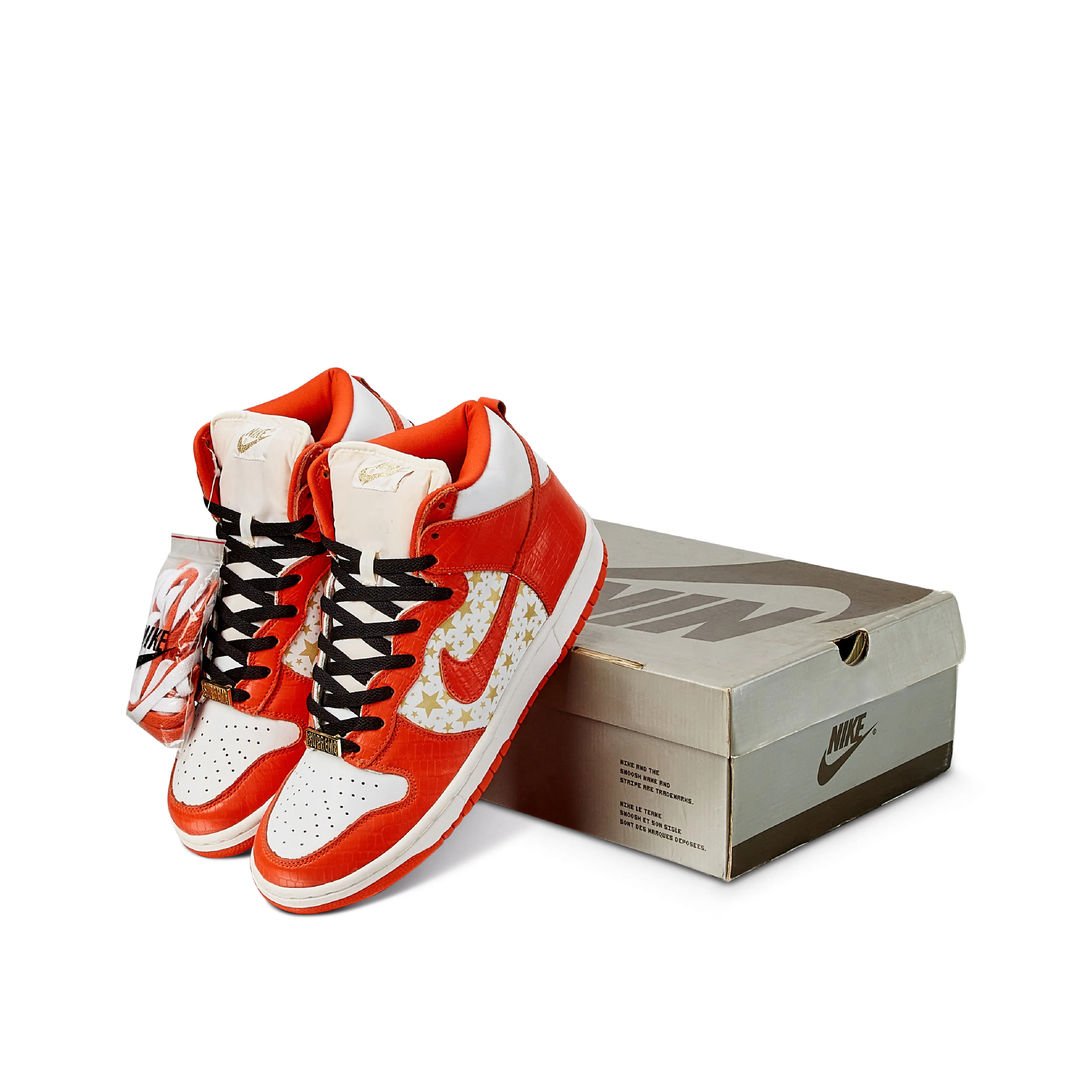 Nike Nike SB Dunk High Pro Supreme College Orange | Size 9