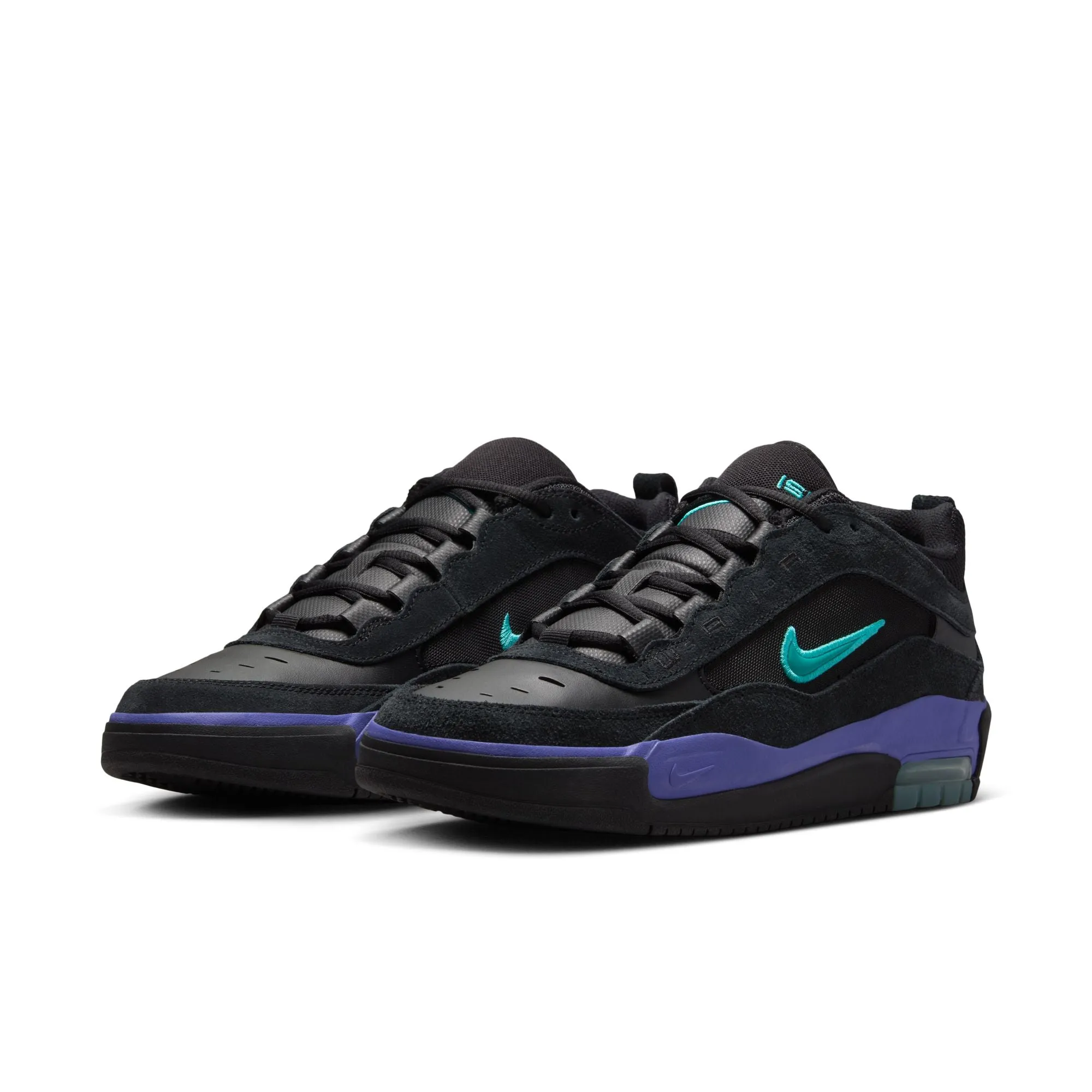 NIKE SB - AIR MAX ISHOD - BLACK / DUSTY CACTUS-BLACK-PERSIAN VIOLET