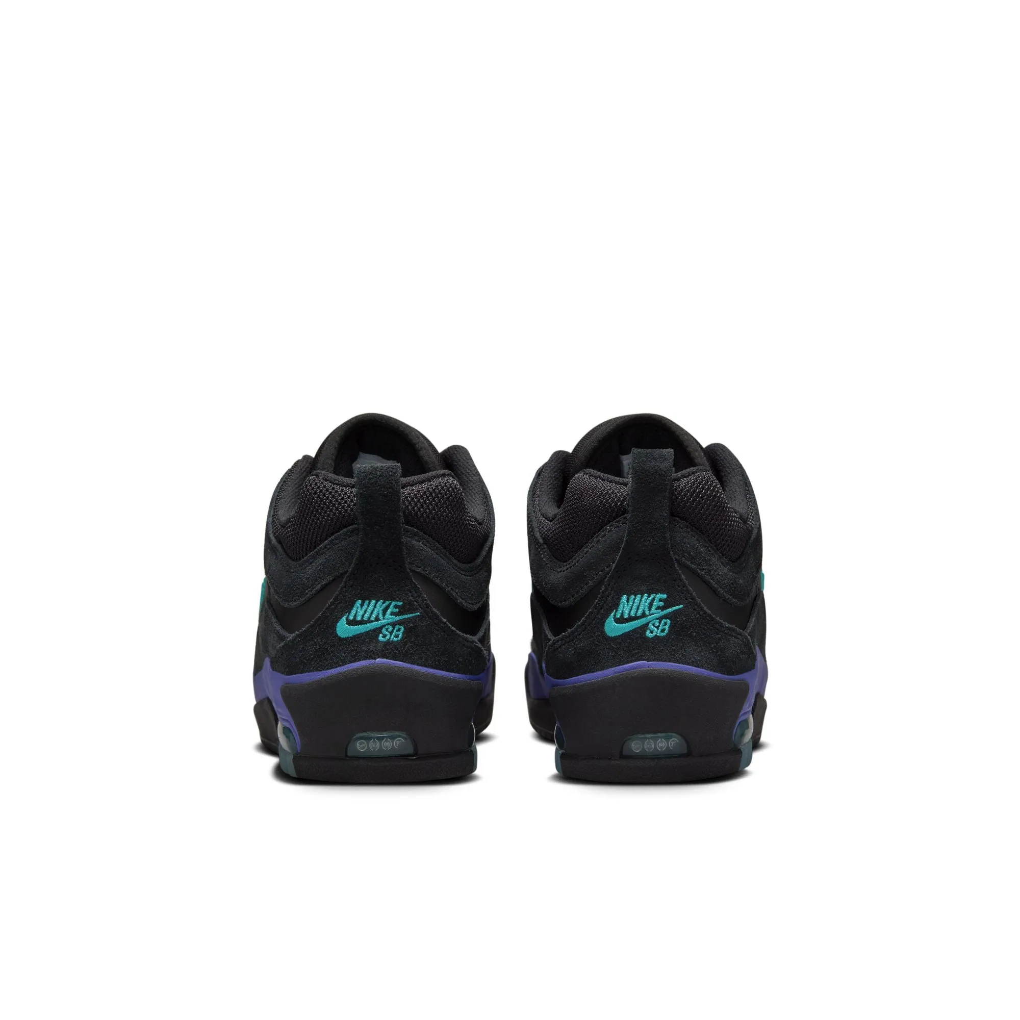 NIKE SB - AIR MAX ISHOD - BLACK / DUSTY CACTUS-BLACK-PERSIAN VIOLET