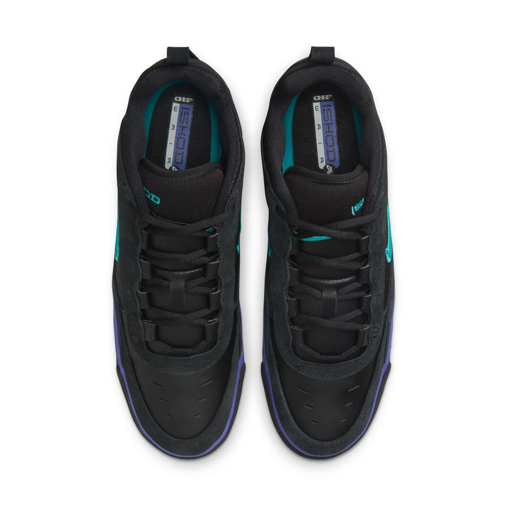 NIKE SB - AIR MAX ISHOD - BLACK / DUSTY CACTUS-BLACK-PERSIAN VIOLET