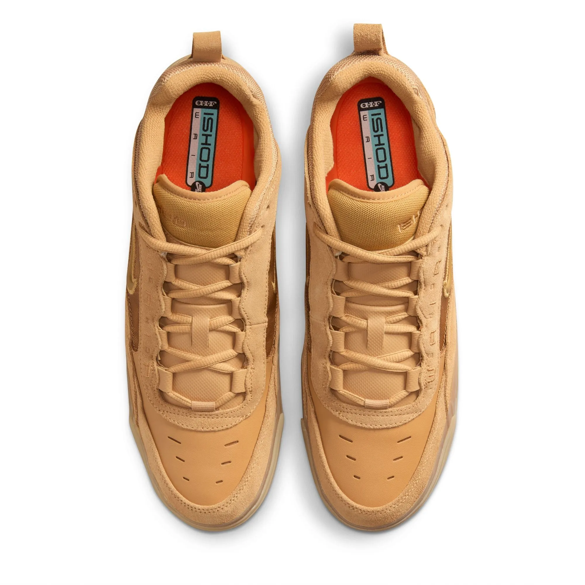 NIKE SB - AIR MAX ISHOD - FLAX / WHEAT-FLAX-SAFETY ORANGE