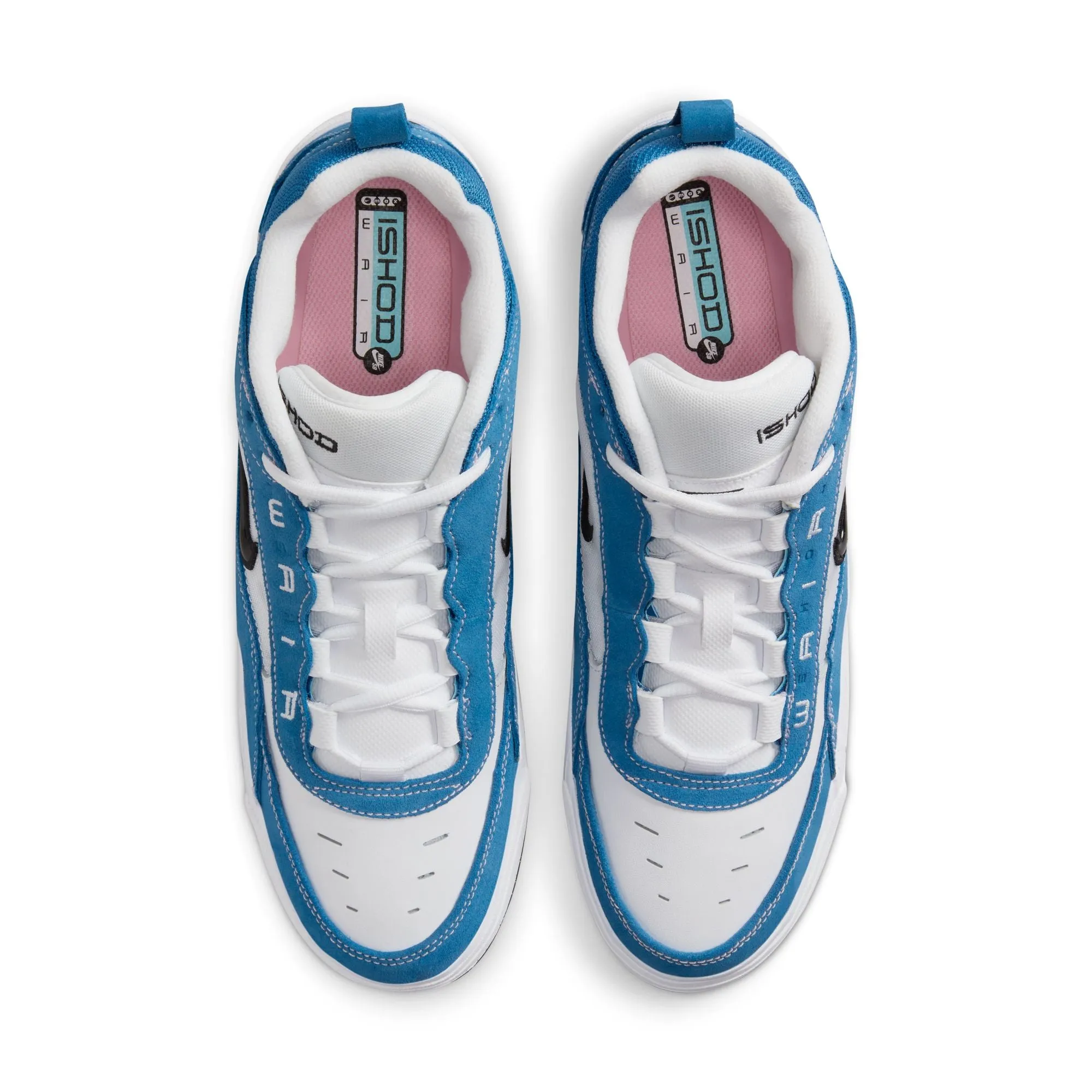 NIKE SB - AIR MAX ISHOD - STAR BLUE/BLACK-WHITE-MED SOFT PINK