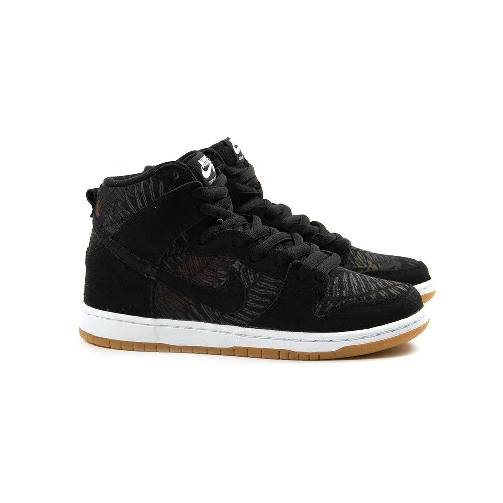 Nike SB Dunk High Pro (Black/Black-Medium Olive)