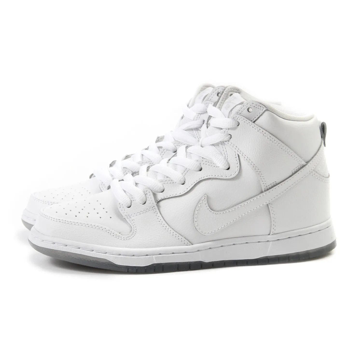 Nike SB Dunk High Pro (White/White-LT Base Grey)