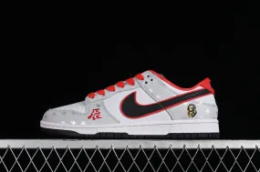 Nike SB Dunk Low BAPE Red Grey Black DQ1098-367