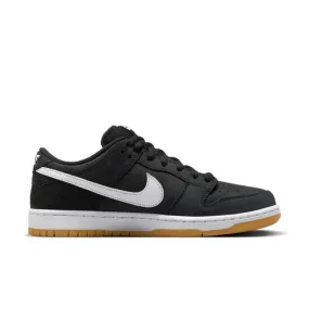 NIKE SB DUNK LOW PRO (BLACK/WHITE-BLACK-GUM LIGHT BROWN)