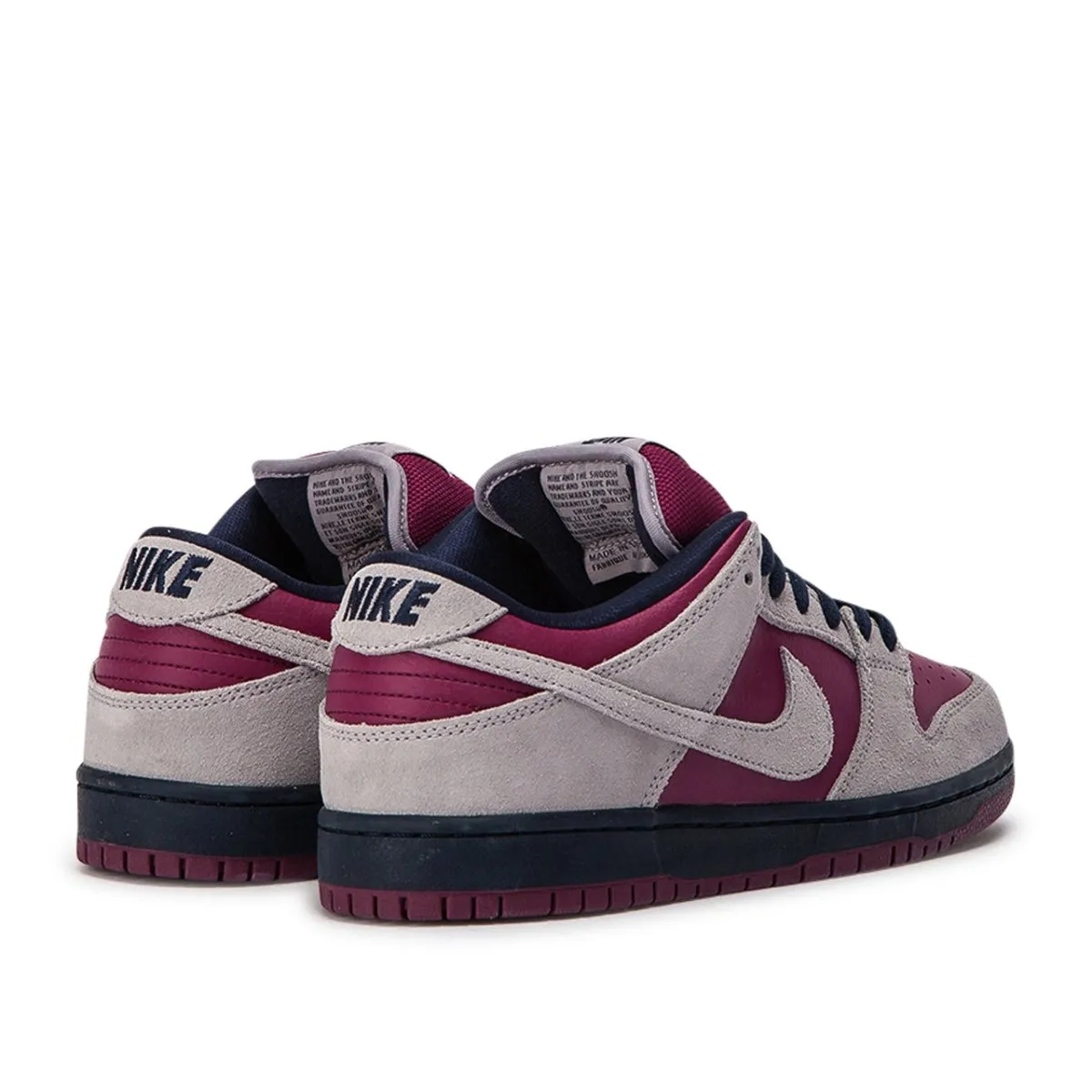 Nike SB Dunk Low Pro (Burgundy / Grey)