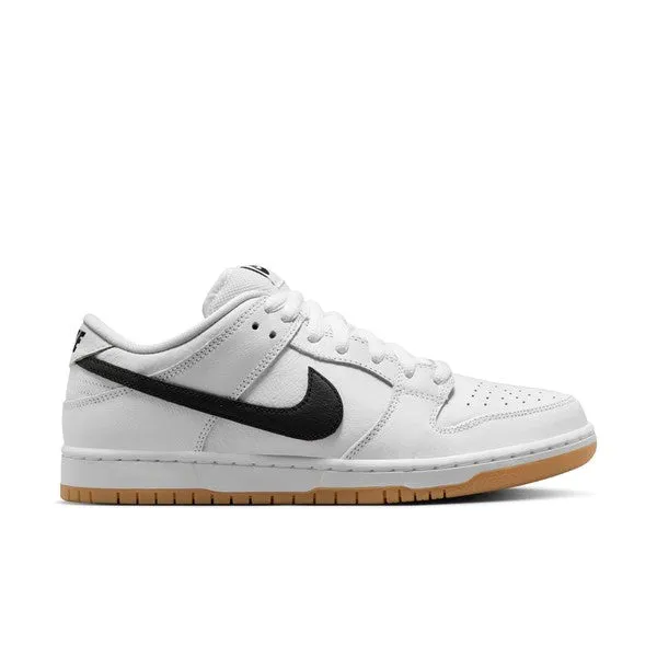 Nike SB Dunk Low Pro ISO White - Black - Gum Light Brown