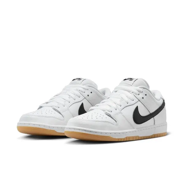 Nike SB Dunk Low Pro ISO White - Black - Gum Light Brown