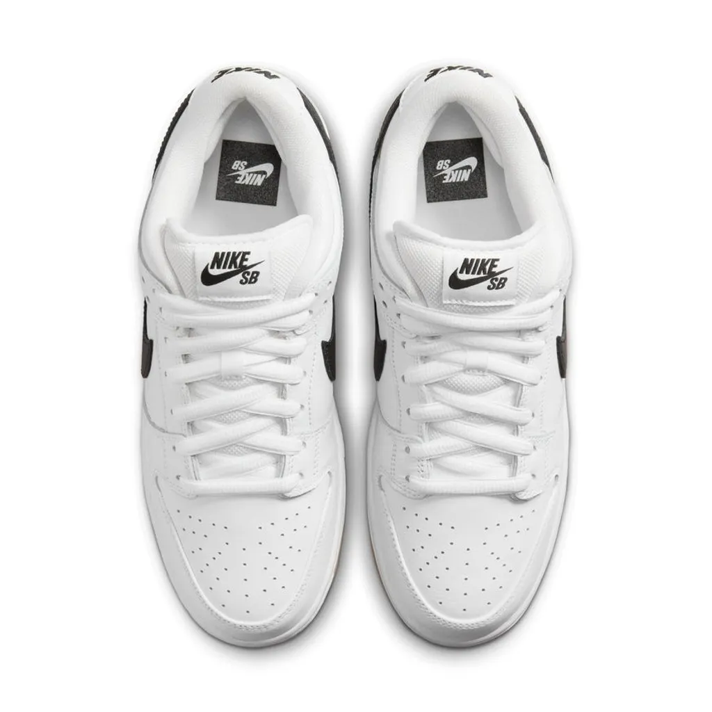 NIKE SB DUNK LOW PRO (WHITE/BLACK-WHITE-GUM LIGHT BROWN)