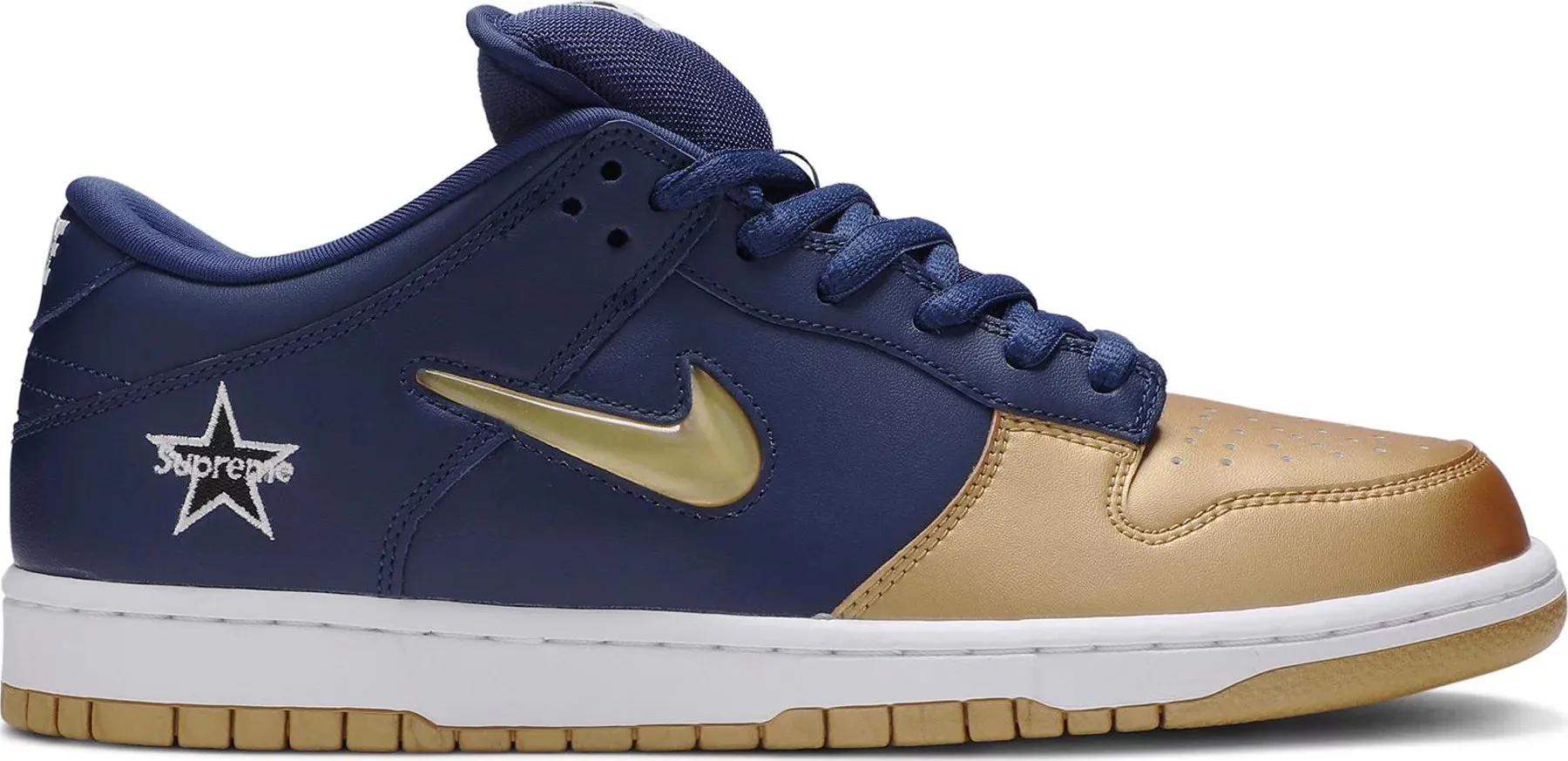 Nike SB Dunk Supreme Jewel Gold/Blue