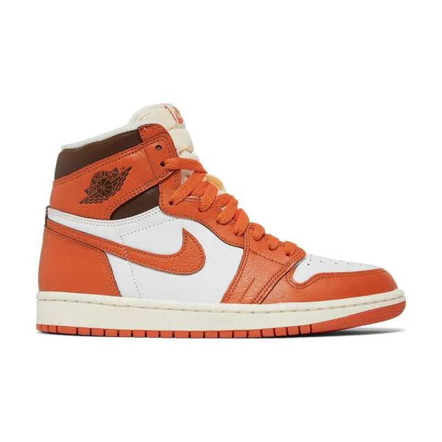 Nike women's air jordan 1 high og (starfish orange/ white/ cacao wow/ sail) sizes 6-10 do9369-101