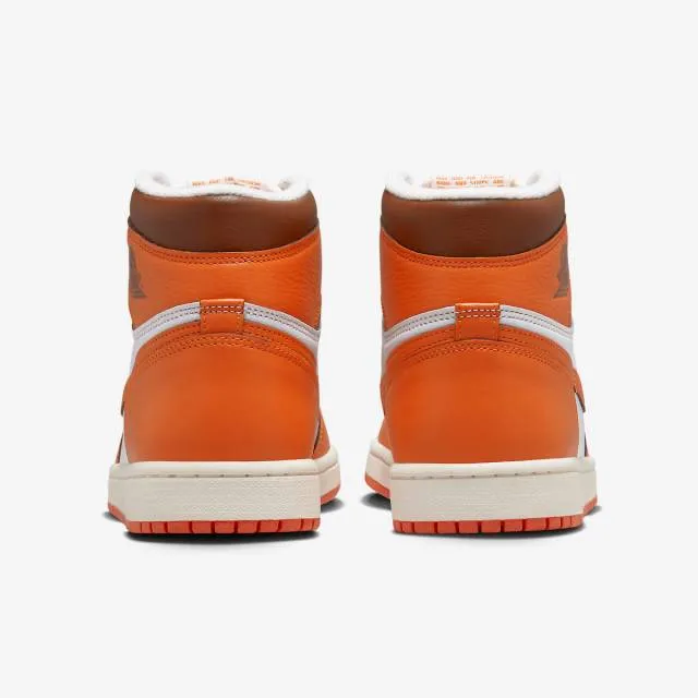 Nike women's air jordan 1 high og (starfish orange/ white/ cacao wow/ sail) sizes 6-10 do9369-101