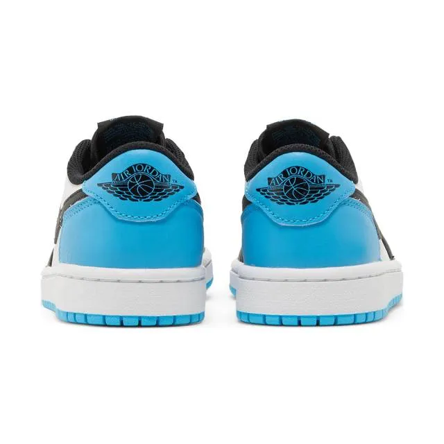 Nike women's air jordan 1 retro low og (unc/ white/ black/ dark powder blue/ black) sizes 6-10 cz077