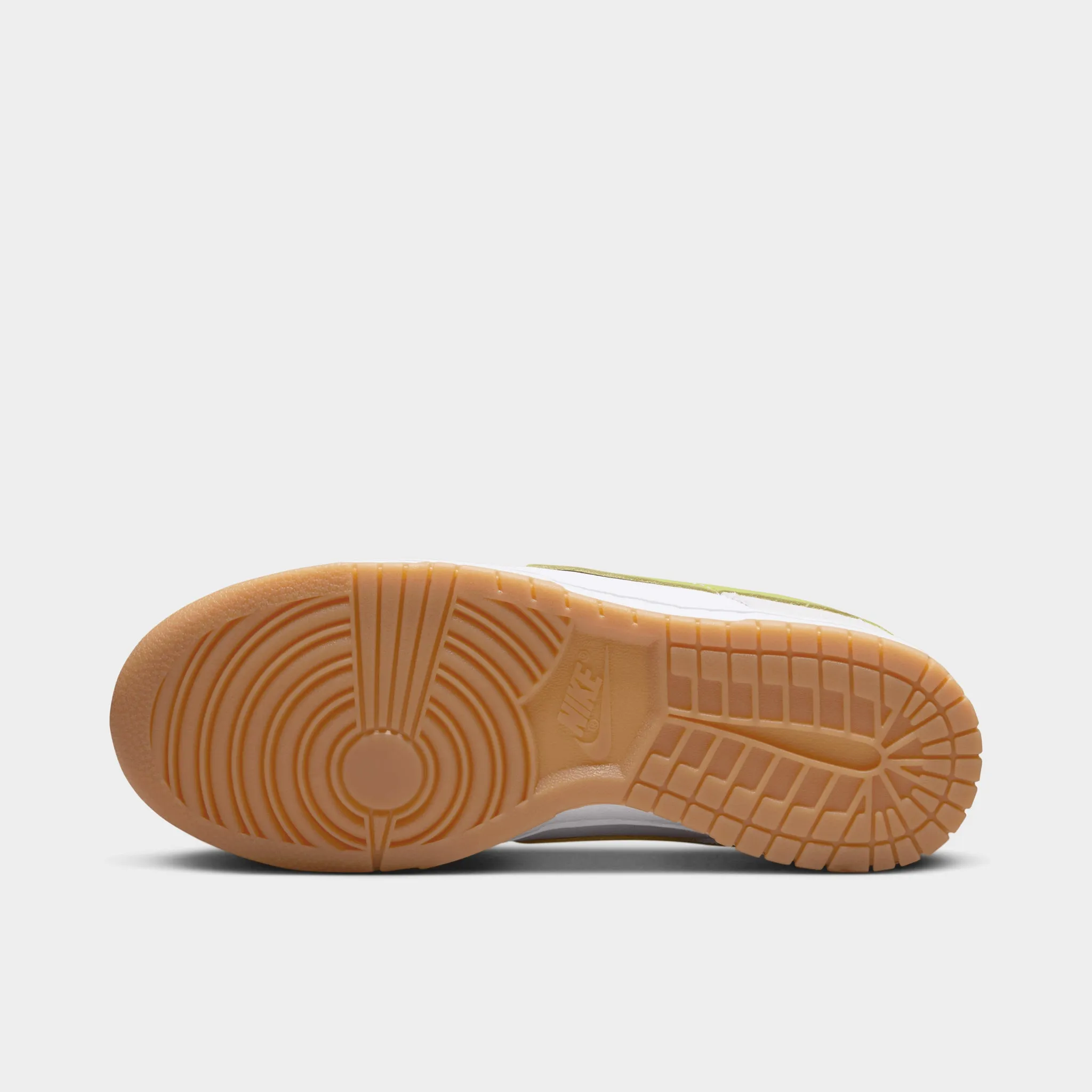 Nike Women's Dunk Low White / Bright Cactus - Gum Yellow