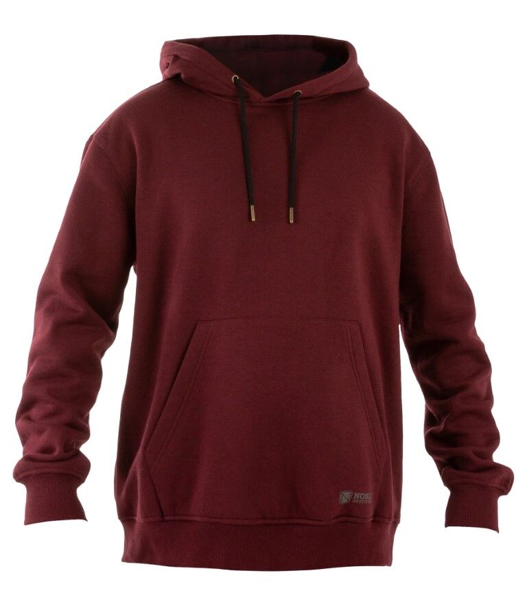 Noble Outfitters Men's Flex Pullover Hoodie in Dark Port