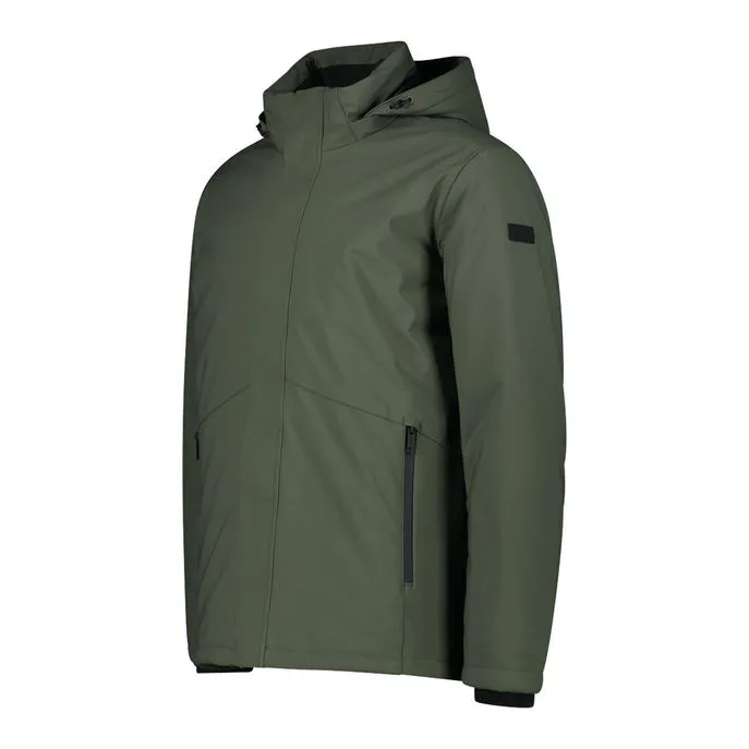 PADDED JACKET WATERPROOF SOFTSHELL Man Oil Green