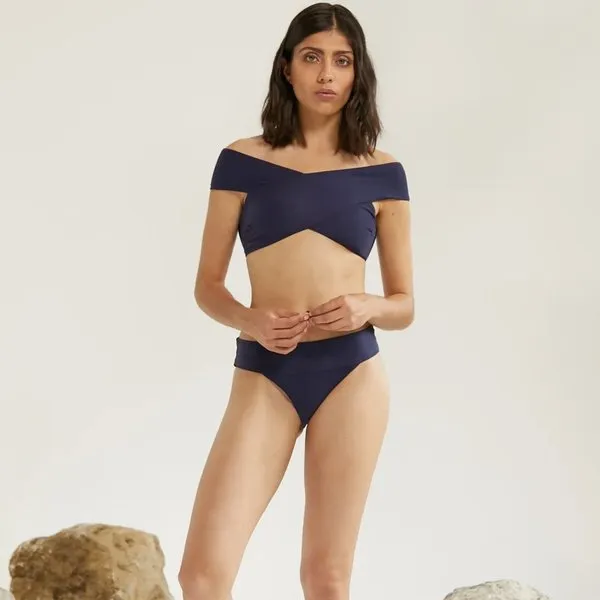 Paula Bikini Bottom - Navy