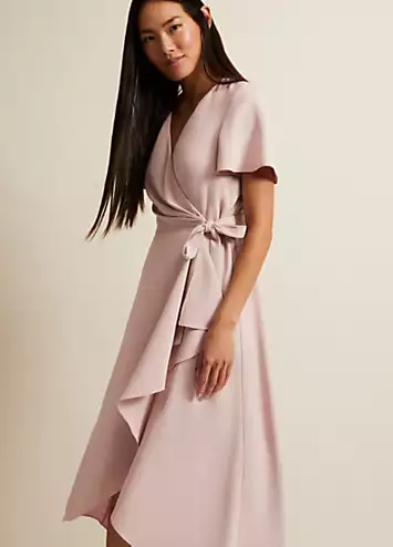 Phase Eight Julissa Frill Wrap Midi Dress | Kaleidoscope