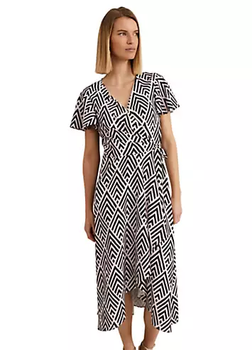 Phase Eight Julissa Print Wrap Dress | Grattan