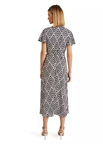 Phase Eight Julissa Print Wrap Dress | Grattan