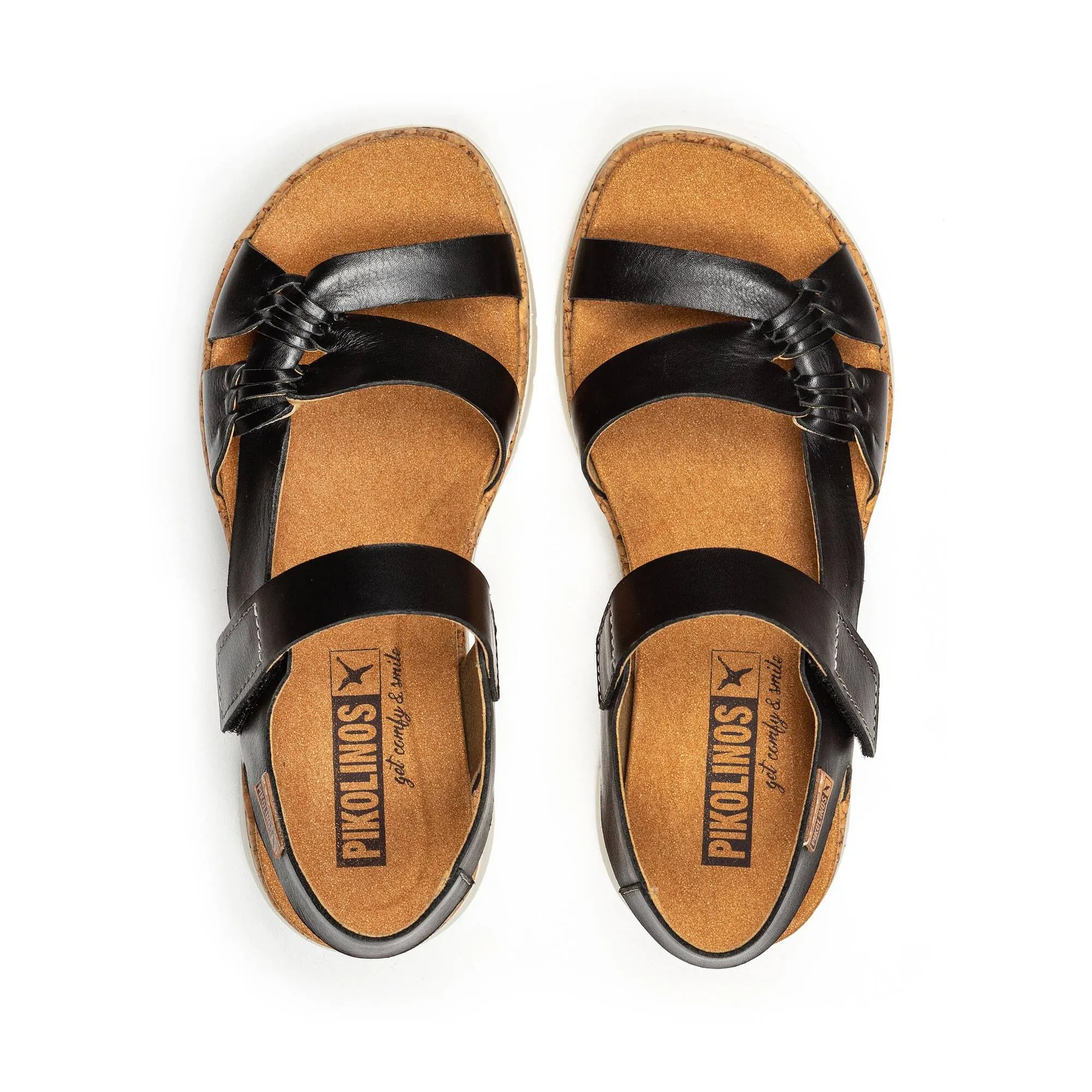 Pikolinos Palma Black Sandals Women's