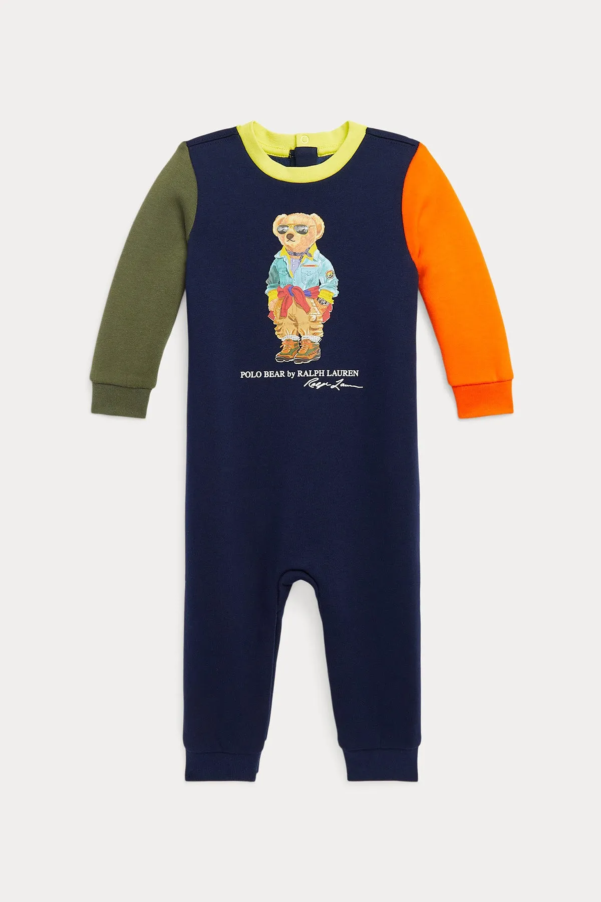 Polo Ralph Lauren Kids 6-9 Aylk Erkek Bebek Polo Bear Tulum