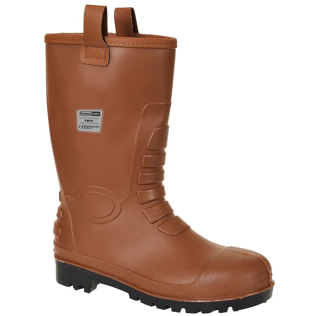 Portwest FW75 Neptune Waterproof Safety Rigger Boot S5 CI