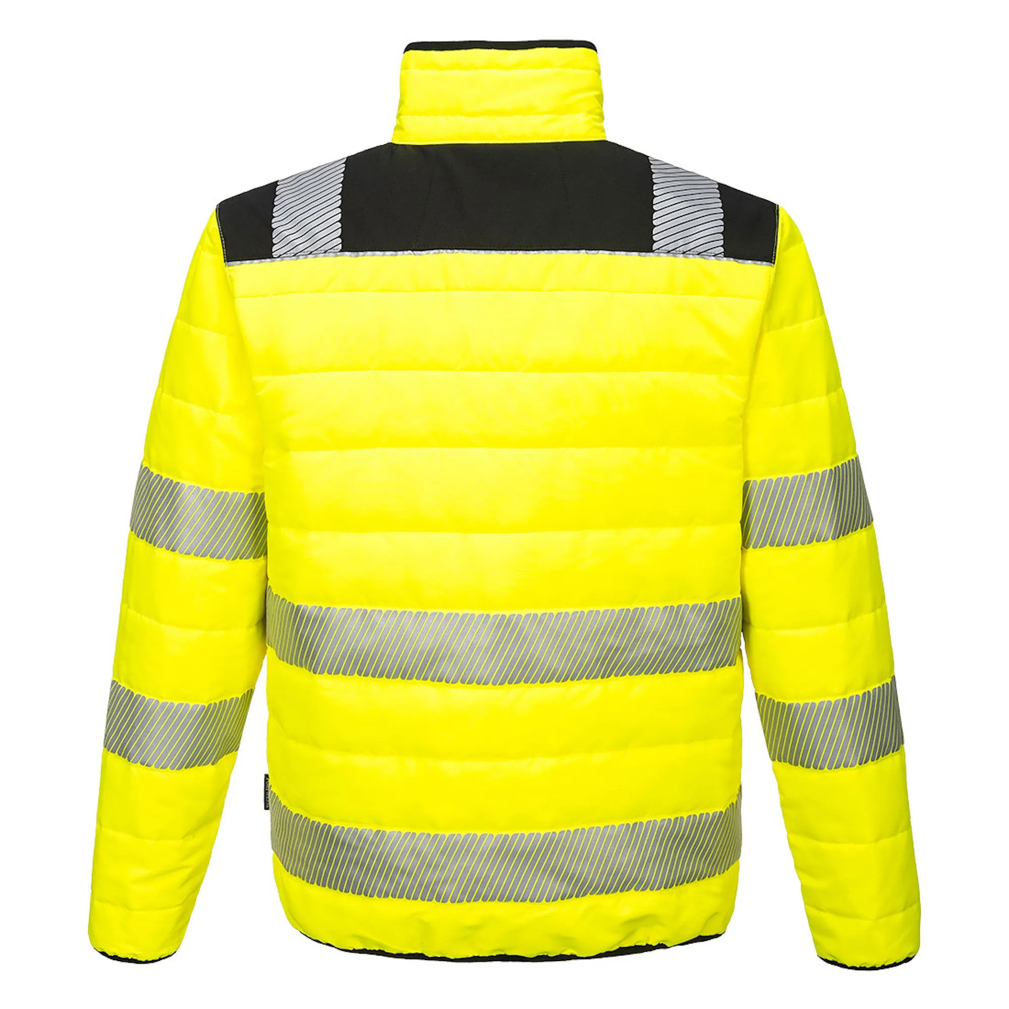 Portwest Hi-Vis Baffle Jacket Yellow/Black