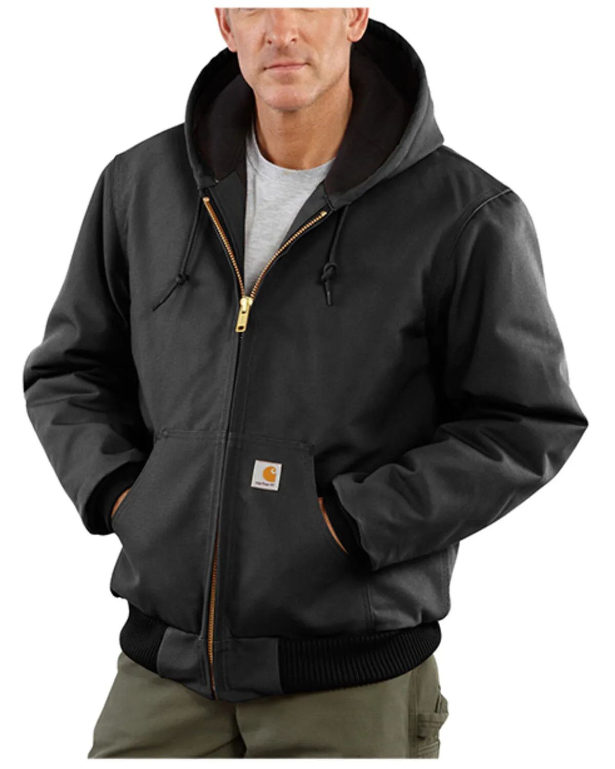 Product Name:  Carhartt Men's Flannel Lined Loose Fit Firm Duck Active Jacket - Big