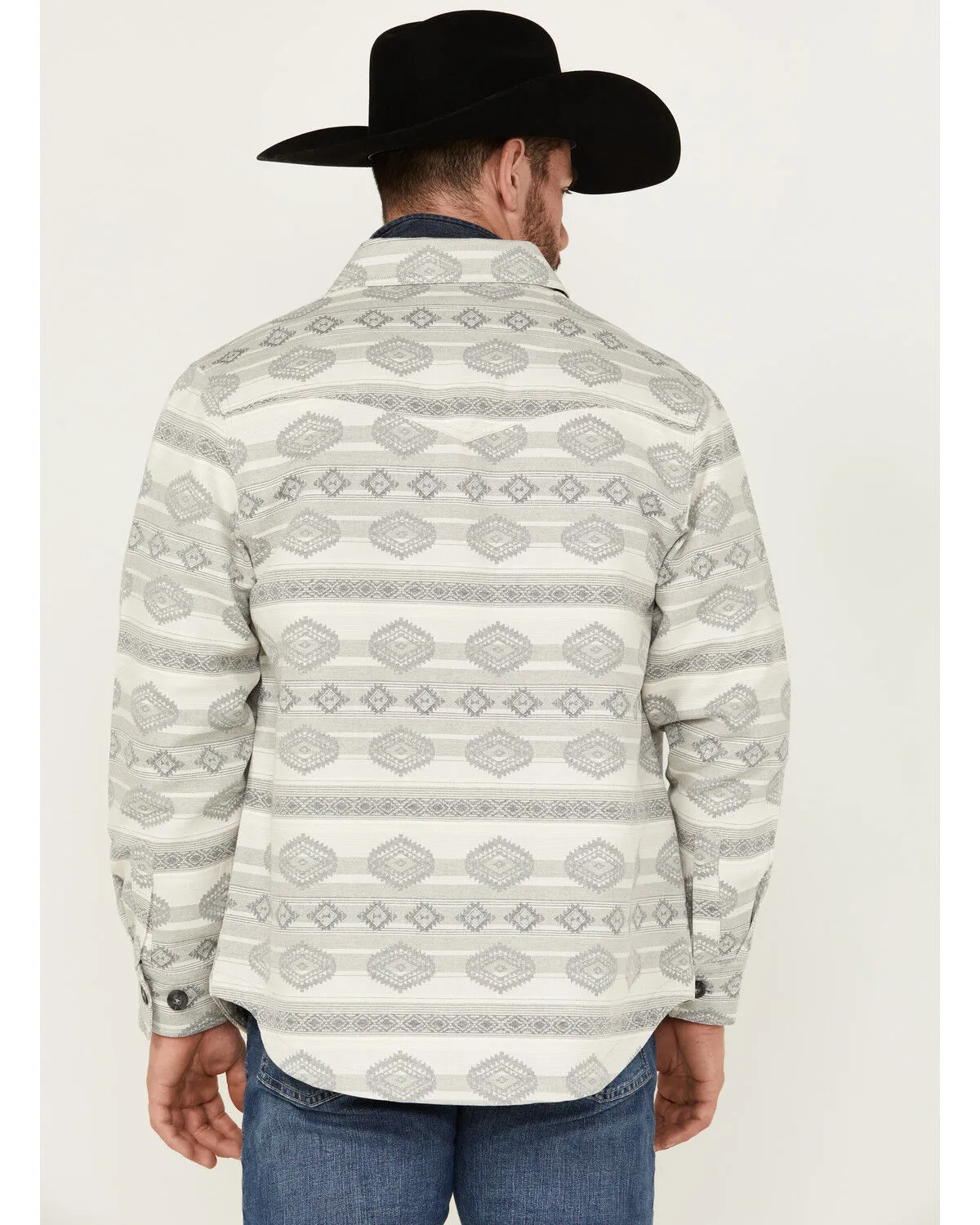 Product Name:  Cinch Men's Southwestern Jacquard Print Shirt Jacket