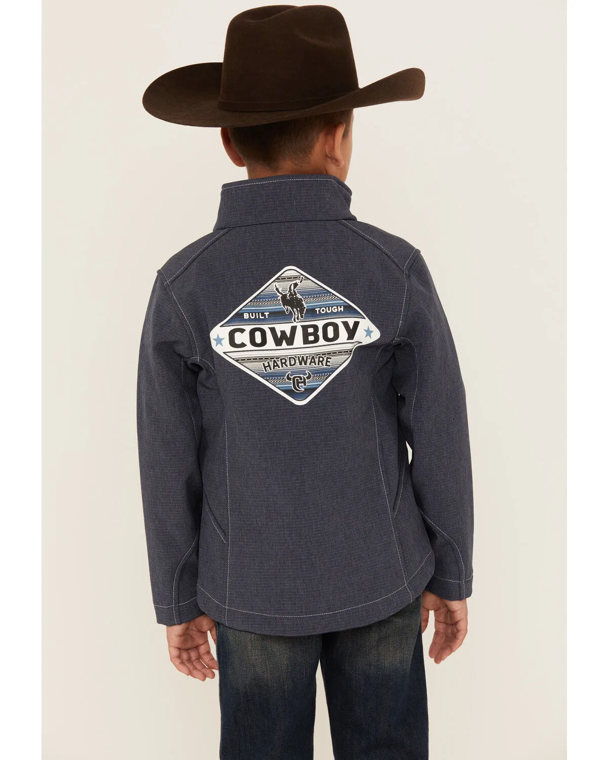 Product Name:  Cowboy Hardware Boys' Built Tough Shield Poly Shell Jacket