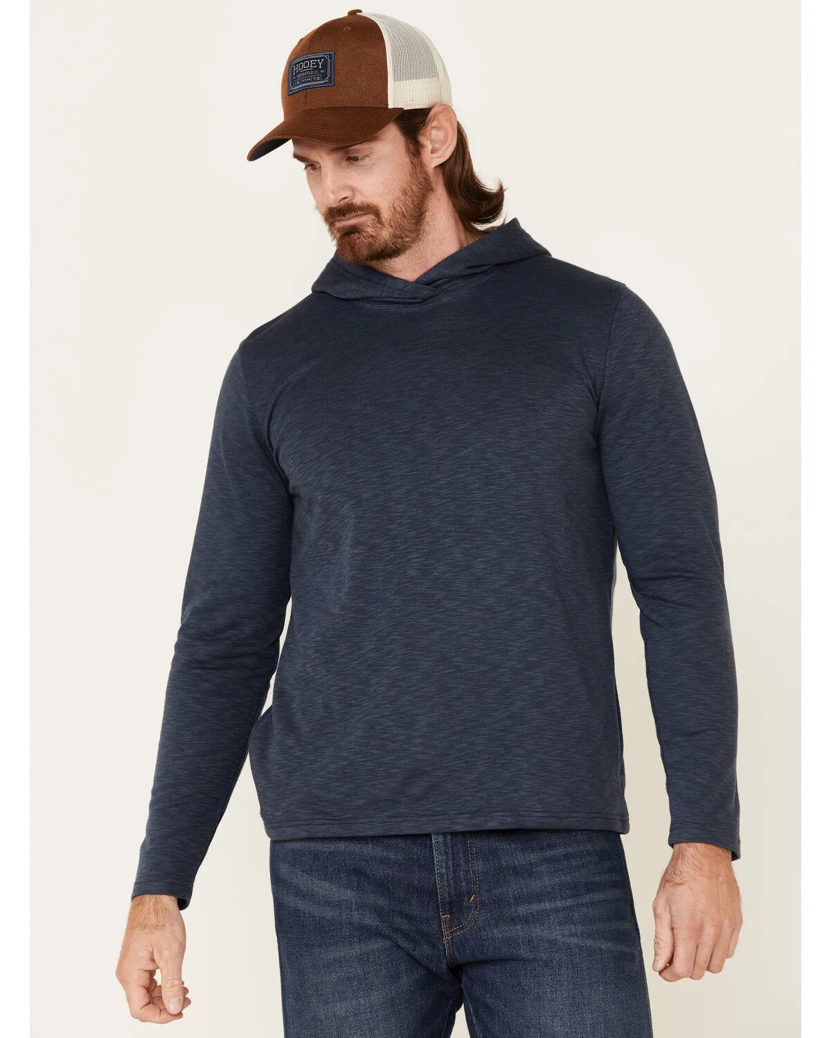 Product Name:  North River Men's Solid Modal Hooded Pullover