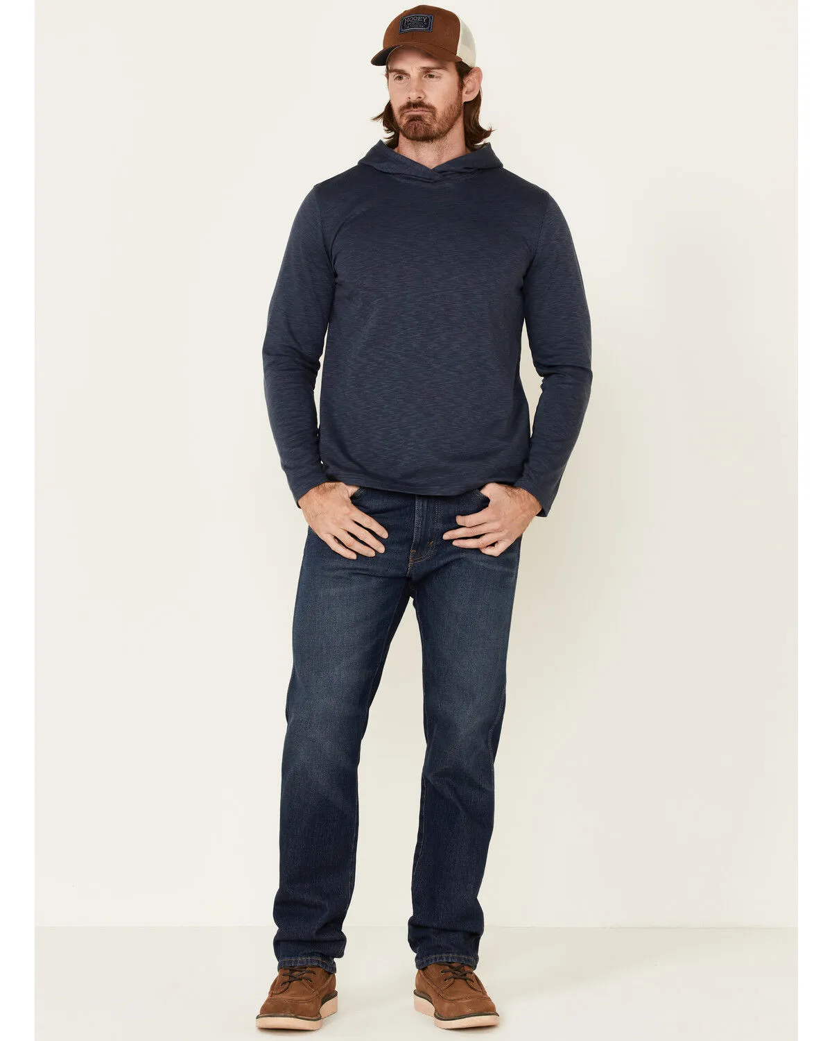 Product Name:  North River Men's Solid Modal Hooded Pullover