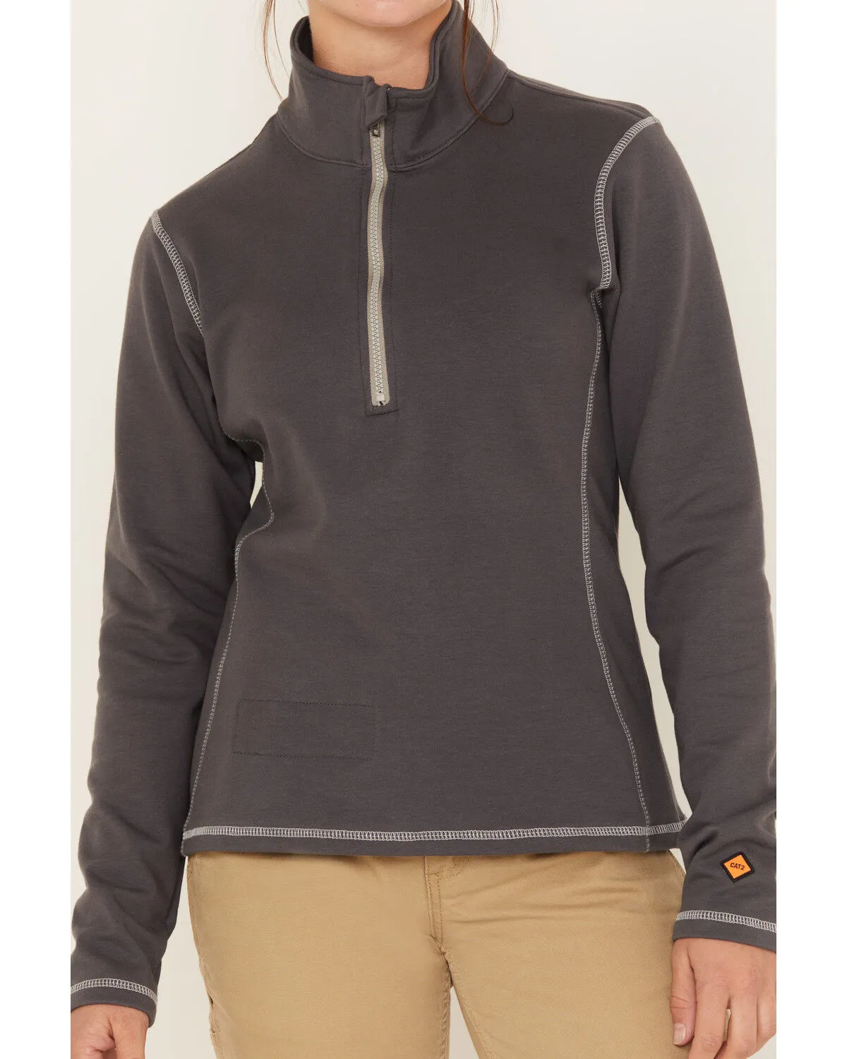 Product Name:  Wrangler Women's FR Quarter-Zip Pullover