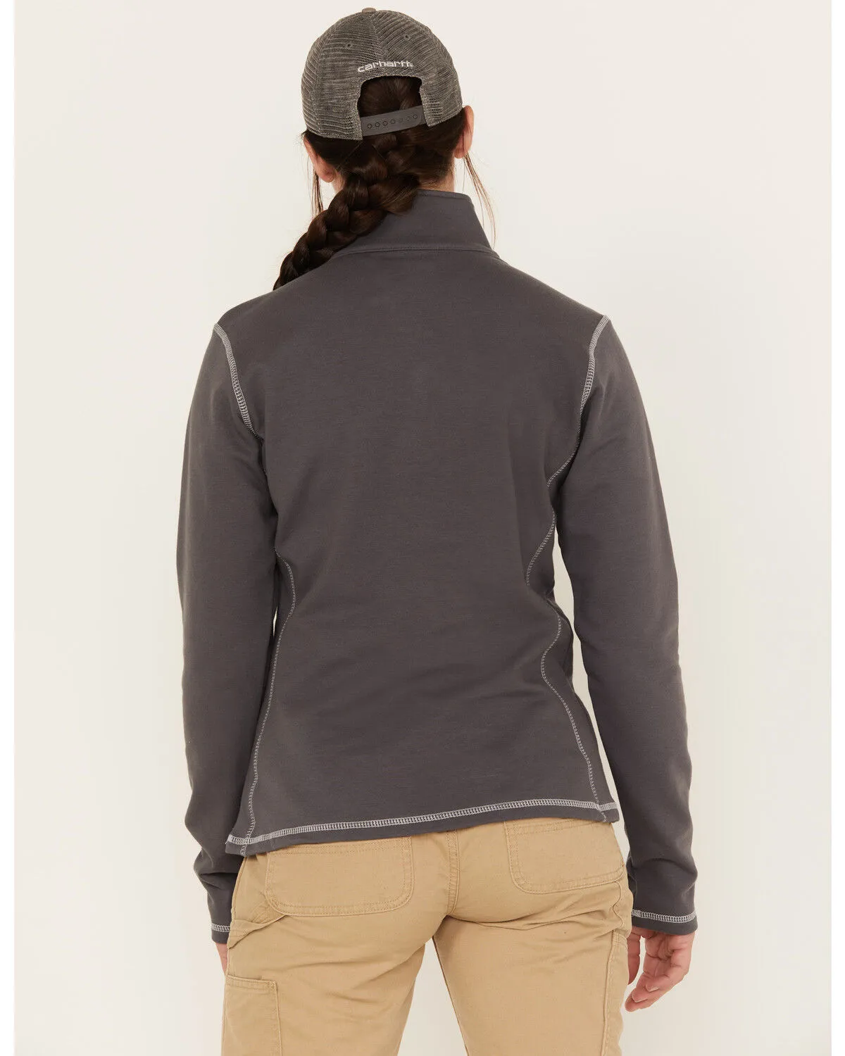 Product Name:  Wrangler Women's FR Quarter-Zip Pullover