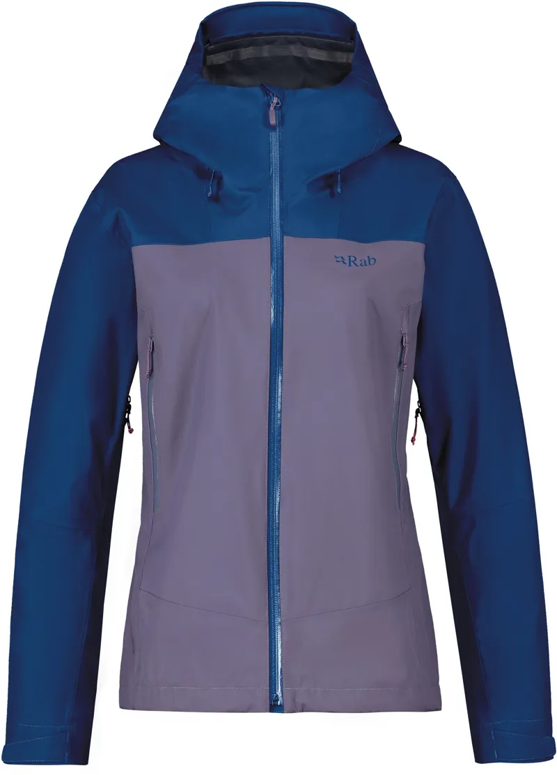 Rab Womens Arc Eco Jacket - Patriot Blue-Purple Sage