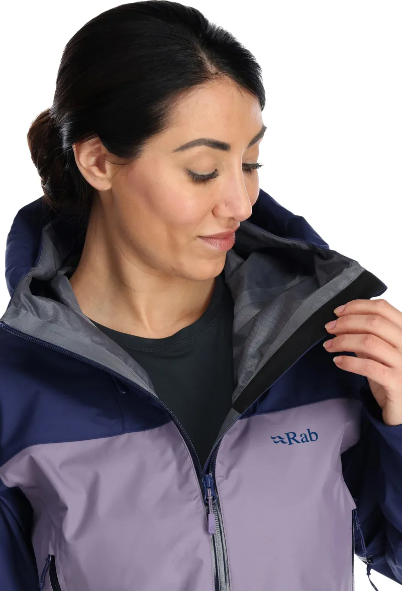 Rab Womens Arc Eco Jacket - Patriot Blue-Purple Sage