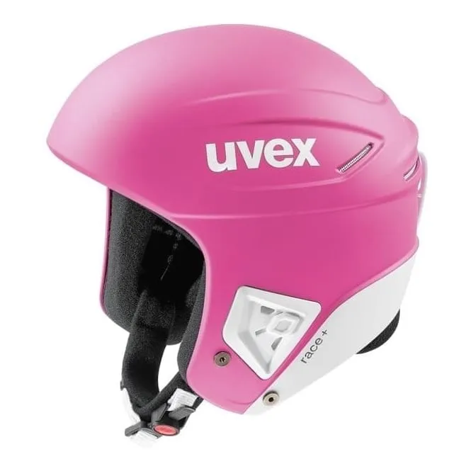 Race+ FIS Race Ski Helmet - Pink/White